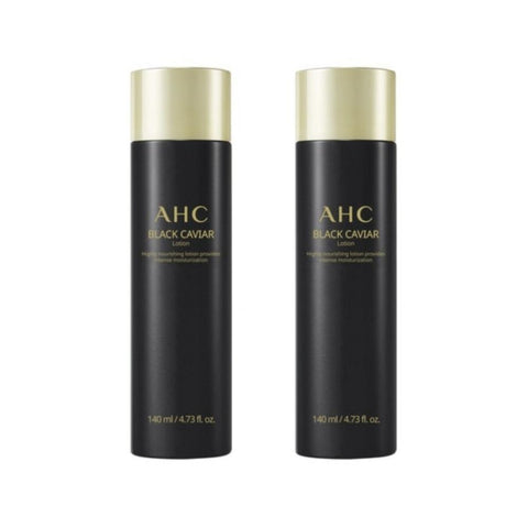 AHC Black Caviar Lotion 140ml*2Pcs