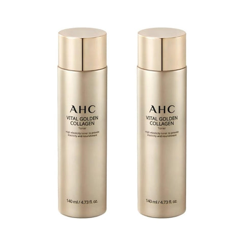 AHC Vital Golden Collagen Toner 140ml*2Pcs