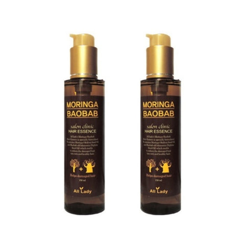 All Lady Moringa Baobob Salon Clinic Hair Essence 150ml*2Pcs