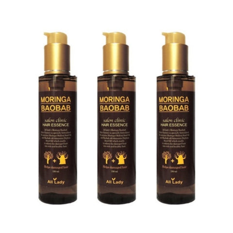 All Lady Moringa Baobob Salon Clinic Hair Essence 150ml*3Pcs