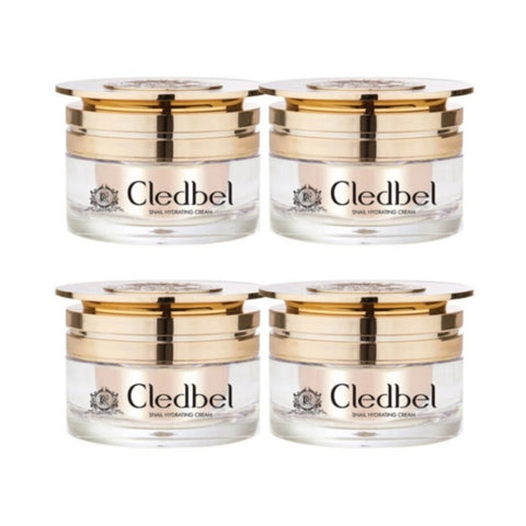 Cledbel Snail Hydrating Cream 50ml*4Pcs