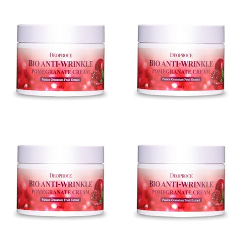 Deoproce Bio Anti-wrinkle Pomegranate Cream 100g*4Pcs