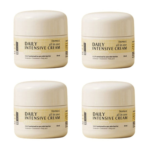 Deoproce Daily All in One Intensive Cream 50ml*4Pcs