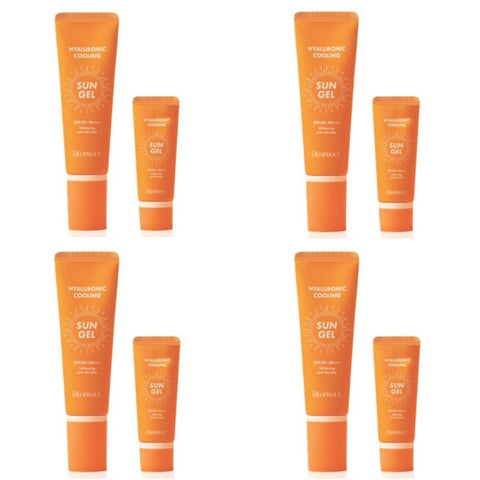 Deoproce Hyaluronic Cooling Sun Gel Special Edition SPF50+ PA+++ 50ml + 20ml X 4Pcs