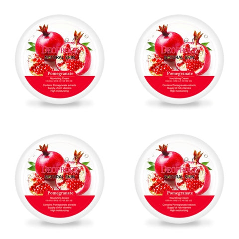 Deoproce Natural Skin Pomegranate Nourishing Cream 100g*4Pcs