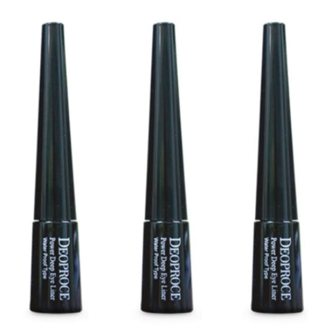 Deoproce Power Deep Eyeliner 5ml*3Pcs