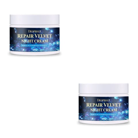 Deoproce Repair Velvet Night Cream 100g*2Pcs