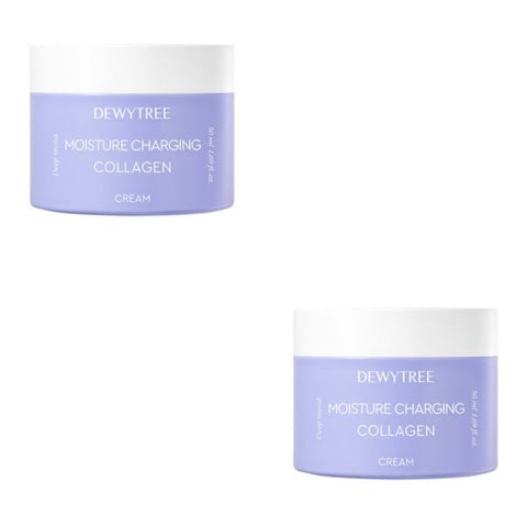 Dewytree Moisture Charging Collagen Cream 50ml*2Pcs