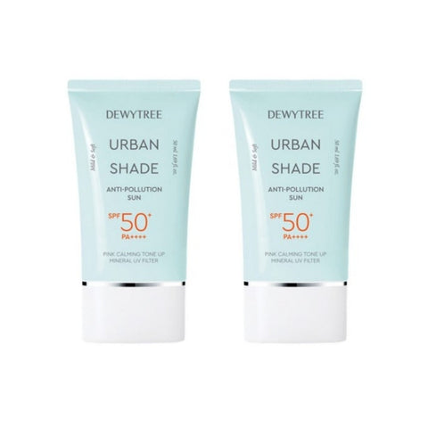 Dewytree Urban Shade Anti-Pollution Sun Cream SPF50+ PA++++ 50ml*2Pcs