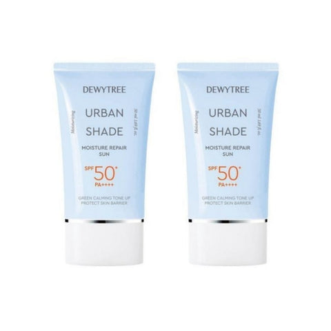 Dewytree Urban Shade Moisture Repair Sun Cream SPF50+ PA++++ 50ml*2Pcs