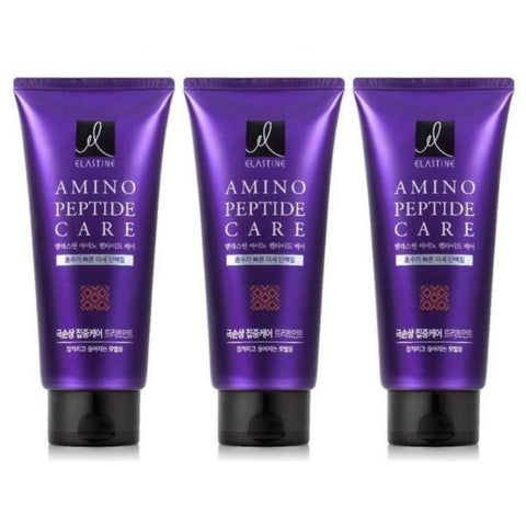 Elastine Amino Peptide Care Extreme Damage Hair Treatment 300ml*3Pcs