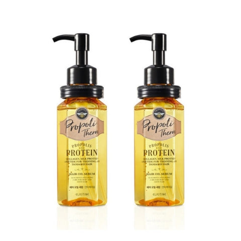 Elastine Propoli Thera Propolis Protein Hair Oil Serum 170ml*2Pcs