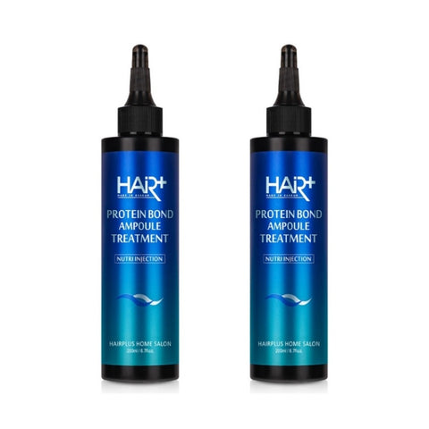 Hair Plus Protein Bond Hair Ampoule Treatment 200ml*2Pcs