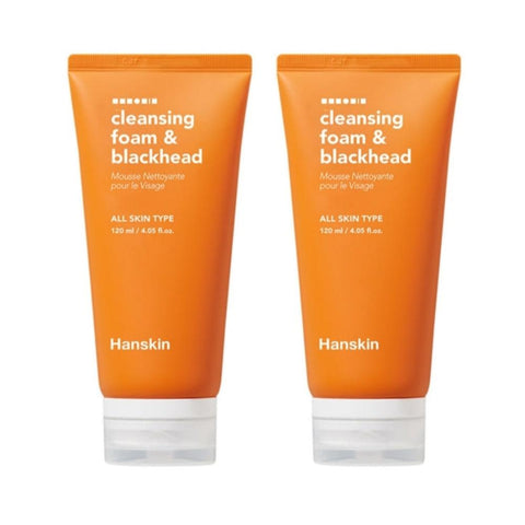 Hanskin Cleansing Foam & Blackhead 120ml*2Pcs