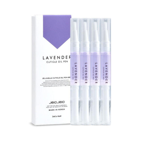 JelloJello Cuticle Oil Pen Lavender 3ml*4Pcs