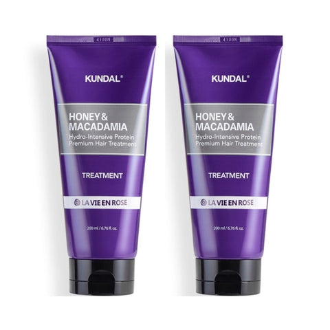 Kundal Honey & Macadamia Hair Treatment La Vie En Rose 200ml*2Pcs