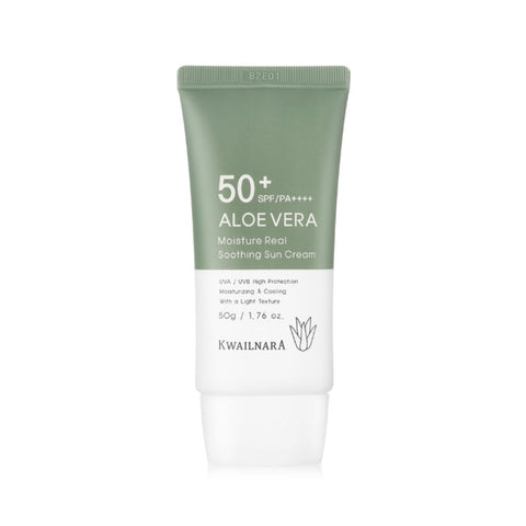 Kwailnara Aloe Vera Moisture Real Soothing Sun Cream SPF50+ PA++++ 50g