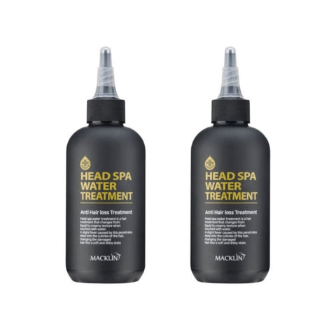 Macklin Cosmetic Head Spa Water Anti Hair Loss Treatment 200ml*2Pcs