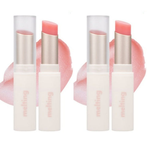 Merzy Glossy Melting Color Lip Balm GL1 Highkey Pink 4g*2Pcs