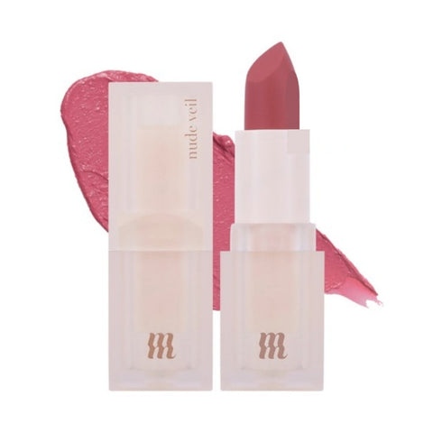 Merzy Nude Veil Lipstick NV2 Shell Pink 3.5g