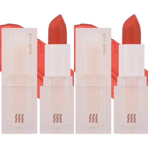 Merzy Nude Veil Lipstick NV3 Stunning Moments 3.5g*2Pcs