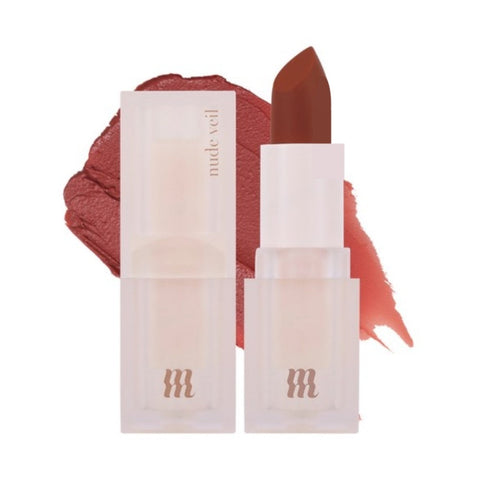 Merzy Nude Veil Lipstick NV4 Tawny Chili 3.5g