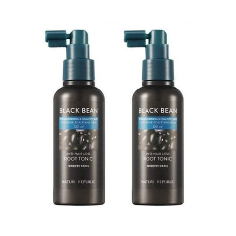 Nature Republic Black Bean Anti Hairloss Hair Tonic 120ml*2Pcs