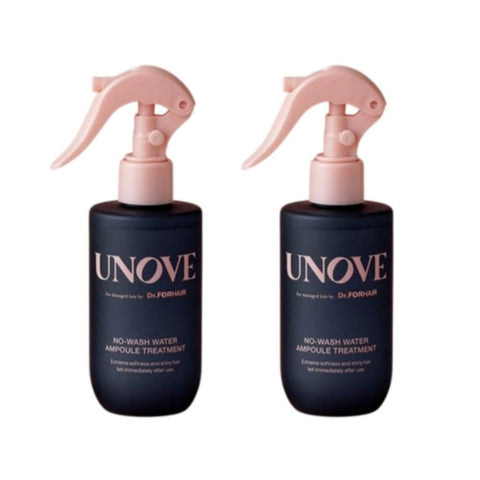 UNOVE No-Wash Water Ampoule Hair Treatment 200ml*2Pcs