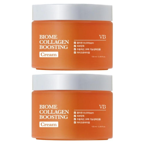 VIBAS Biome Collagen Boosting Cream 100ml*2Pcs