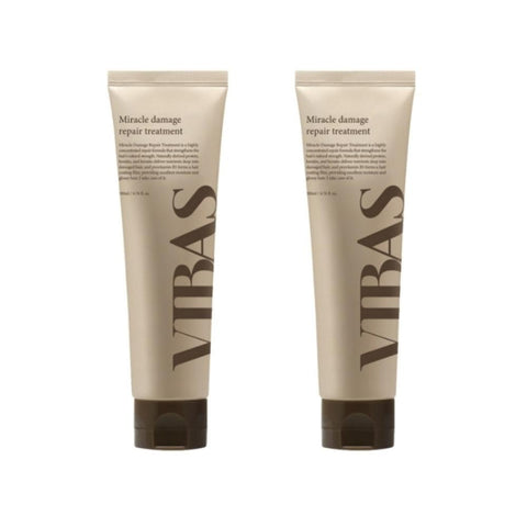 VIBAS Miracle Damage Repair Hair Treatment 200ml*2Pcs