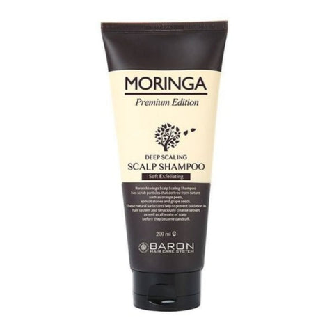 Baron Moringa Deep Scaling Scalp Soft Exfoliating Shampoo 200ml