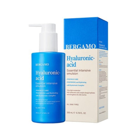 Bergamo Hyaluronic Acid Essential Intensive Emulsion 200ml