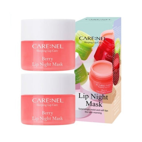 Carenel Berry Lip Night Mask 5g*2Pcs