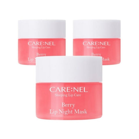 Carenel Berry Lip Night Mask 5g*3Pcs