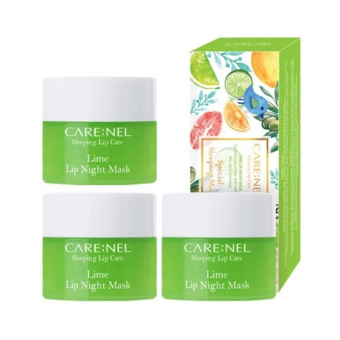 Carenel Lime Lip Night Mask 5g*3Pcs