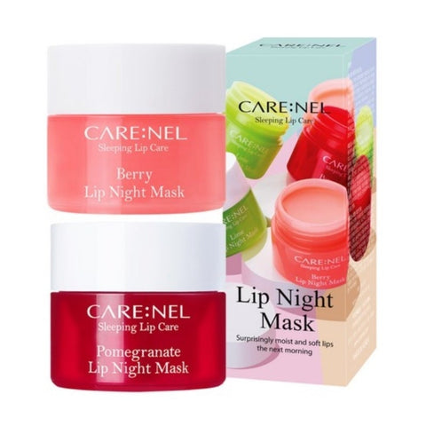 Carenel Lip Night Mask Berry 5g + Pomegranate 5g