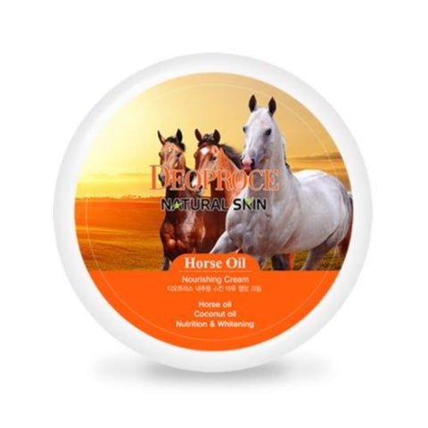 Deoproce Natural Skin Horse Oil Nourishing Cream 100g