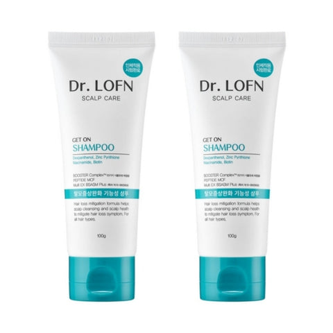 Dr. LOFN Anti-hair Loss Scalp Care Get on Shampoo 100g*2Pcs