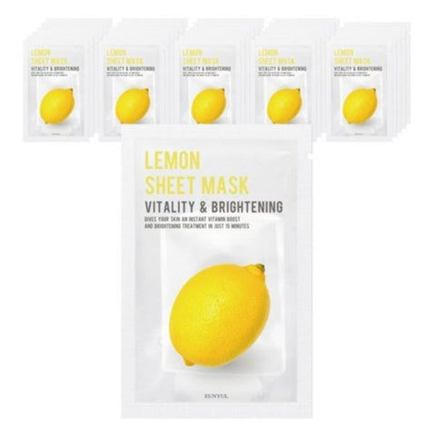 Eunyul Purity Lemon Sheet Mask 22ml*30ea