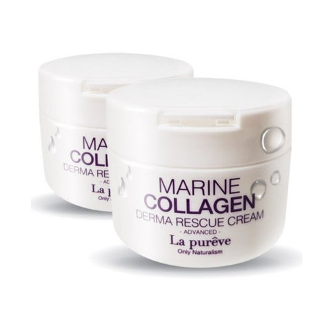 La Pureve Marine Collagen Derma Rescue Cream 100ml*2Pcs