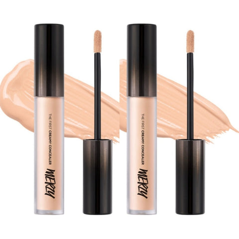 Merzy The First Creamy Concealer CL1. Apricot 5.6g*2Pcs