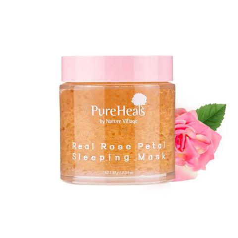 Pureheals Real Rose Petal Sleeping Mask 100g