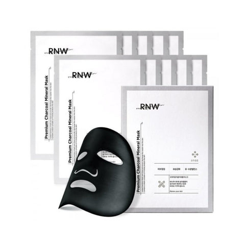 RNW Premium Charcoal Mineral Mask 27ml*10ea