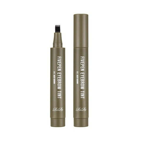 RiRe Fivepen Eyebrow Tint No.1 Deep Brown 2.5g*2Pcs