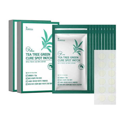 Rokkiss Tea Tree Green Cure Spot Patch 11mm 120ea*2Pcs