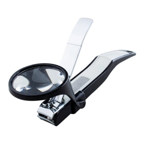 Royal Nail Clipper with a Magnifying Glass SMC-17 Made in Korea