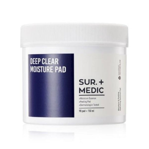 Sur.Medic Plus Deep Clear Moisture Pad 150ml 90ea
